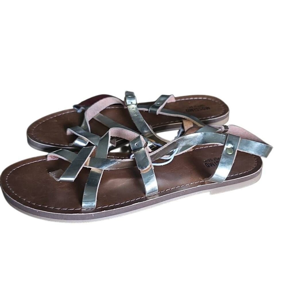 Mossimo Supply Co Women's Size 6.5 Gold Lavinia Strappy Sandals